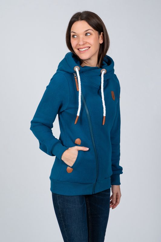 TEAL ZIP UP #ATHENA