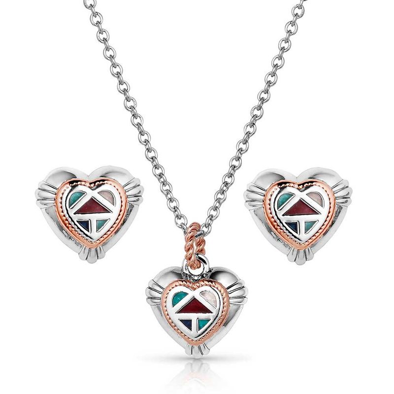 Western Mosaic Heart Set # JS5819