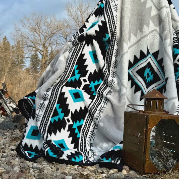 WESTERN WHITE BLANKET #PF60WW