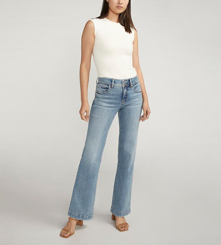 SUKI CURVY FIT MID RISE TROUSER #L93910ECF265