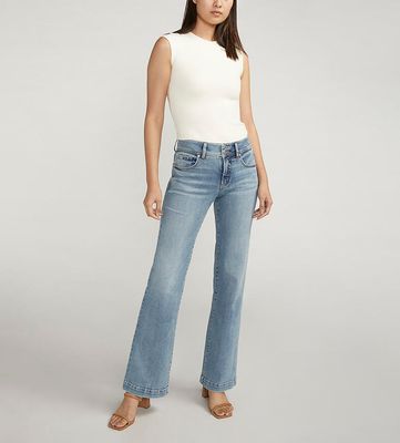 SUKI CURVY FIT MID RISE TROUSER #L93910ECF265