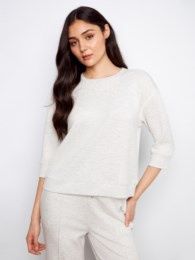 Scuba Top # C1425 GREY