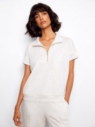 Half Zip Scuba Grey # C1445