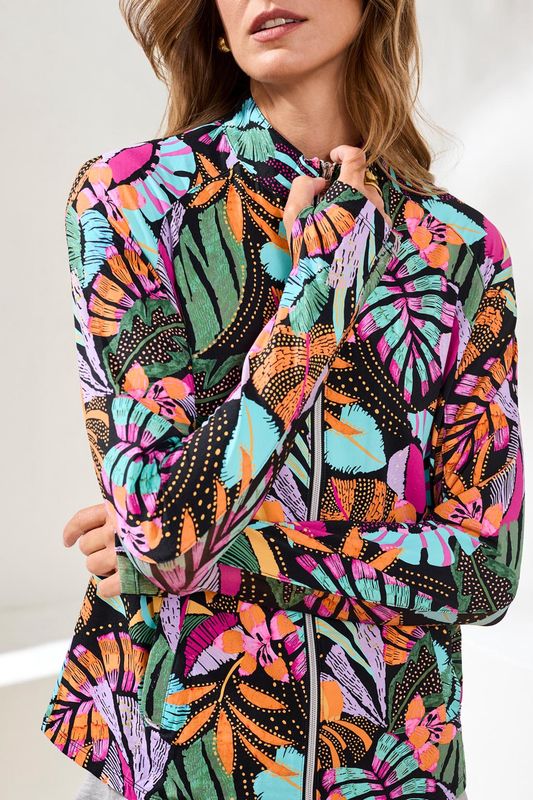 Long Sleeve Golf Zip # 18170