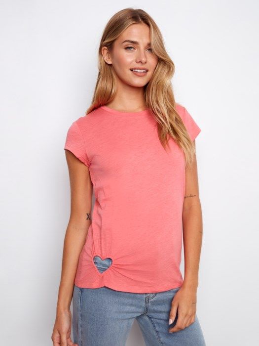 Cotton T-Shirt Sorbet #C1435