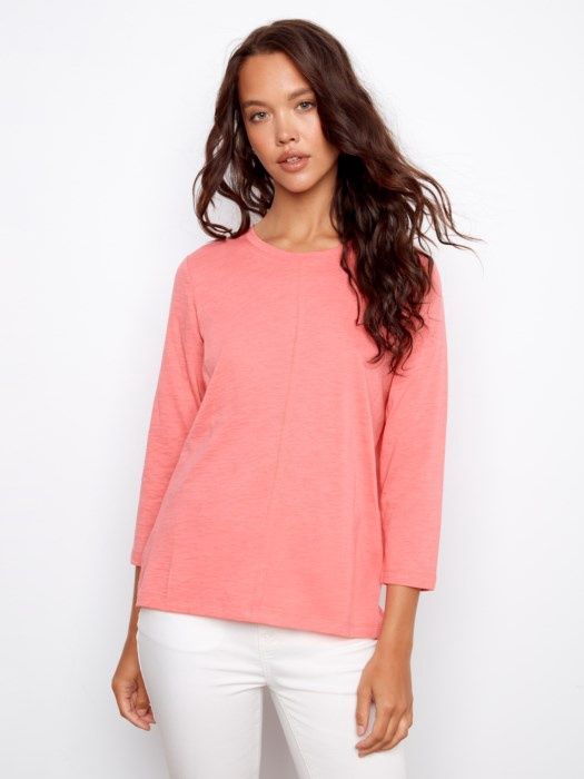 3/4 Basic Long Sleeve #C1293T SORBET