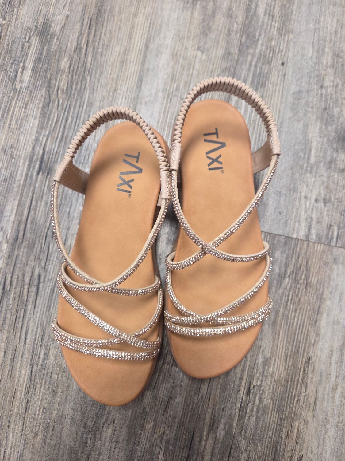 Jamie Sandal #JAMIE Champagne