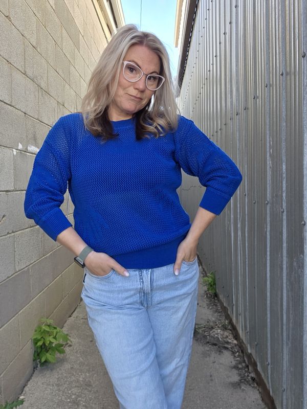 Crew Neck Sweater 24620-576 TurkishSea