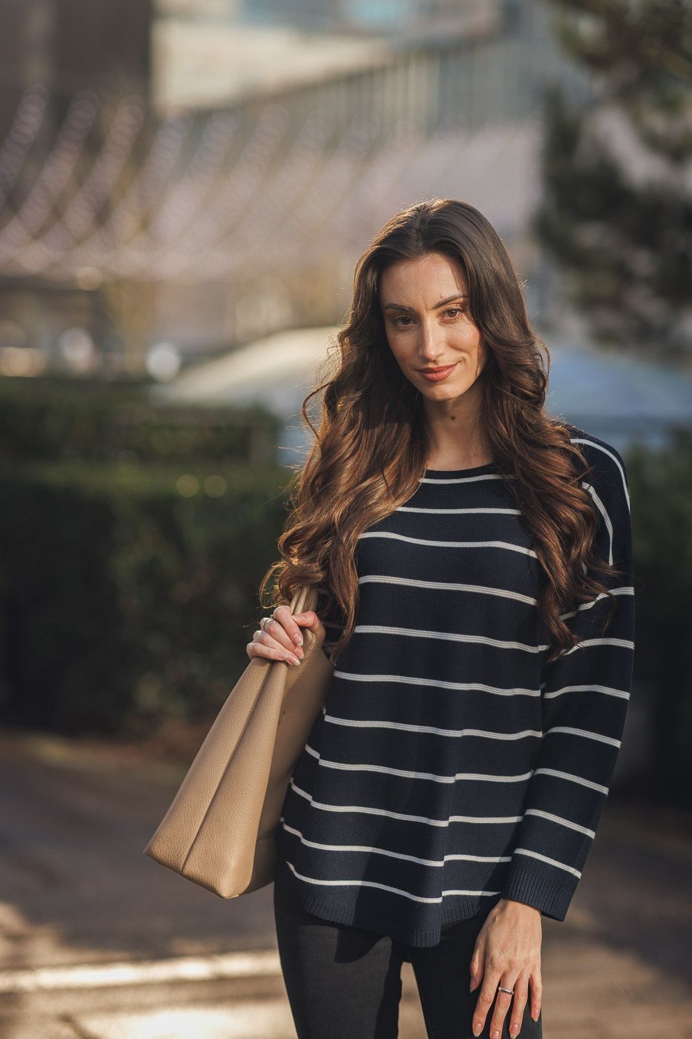 STRIPED SWEATER # ST-21298
