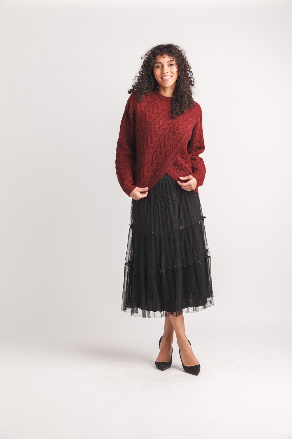 Layered skirt # PS-19908