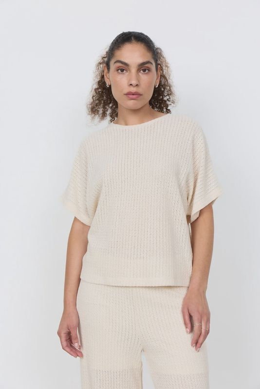 CREAM KNIT # 27750
