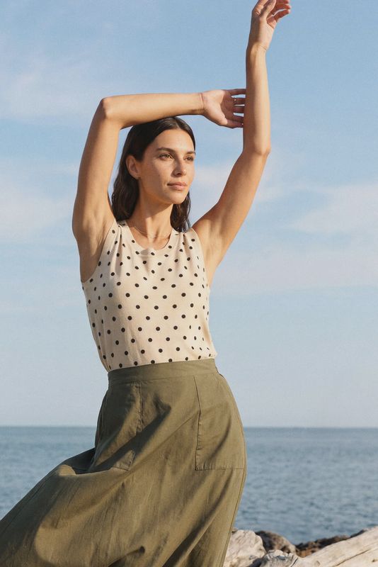 polka dot tank # 33822