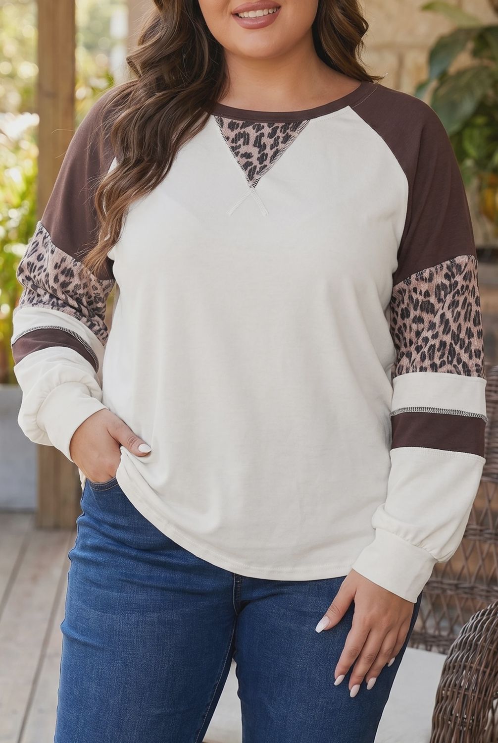 Leapord Blouse #PL2515694