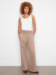 Wide Leg Terry Pant # C5849
