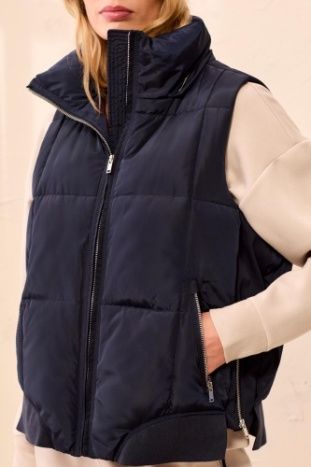 Quilted Puffer Vest #22470