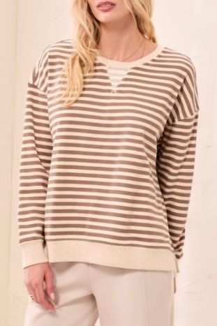 Fossil Striped Crew Neck #24870