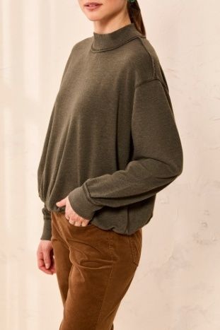 CedarGreen Rib Sweatshirt #63530