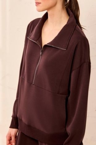 Popover Quilted Jacket Saddlebrown #62980
