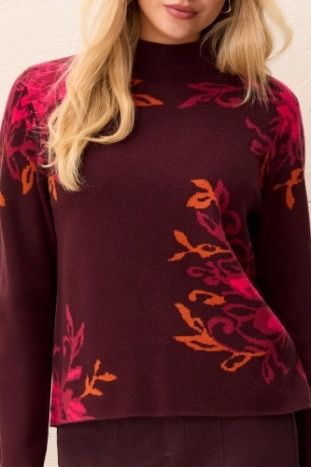 Fudge Funnel Neck Sweater #32270