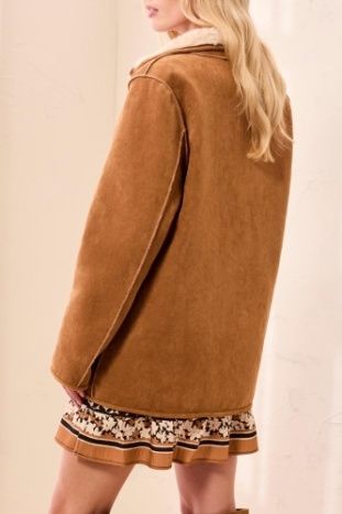 Walnut Reversible Coat #32390