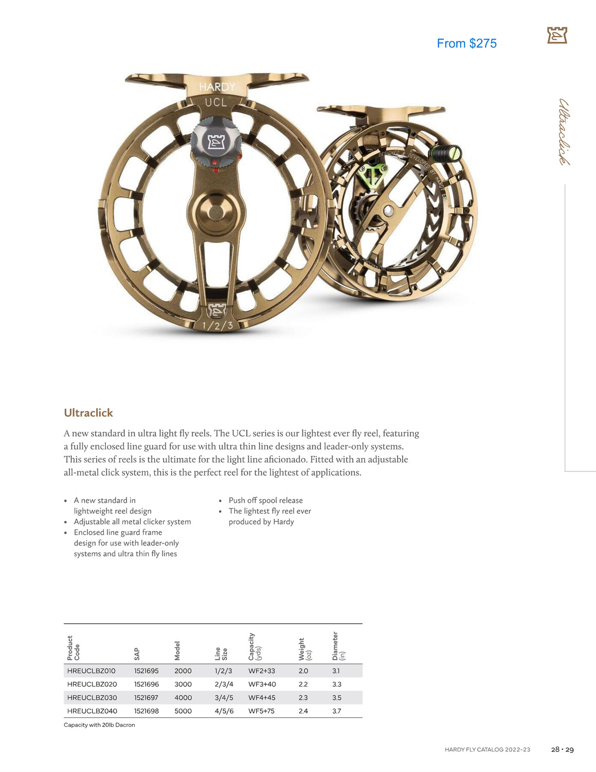 Ultraclick UCL Fly Reel