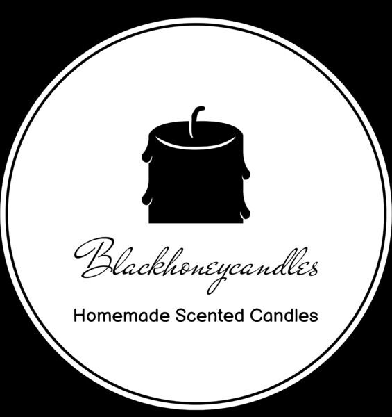 Black honey candles