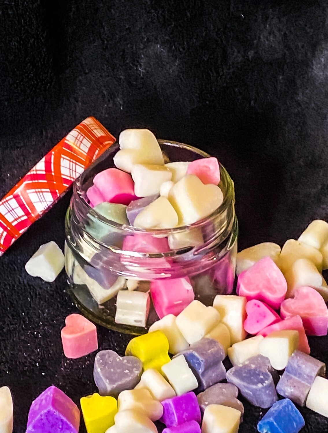 Heart shaped wax melts