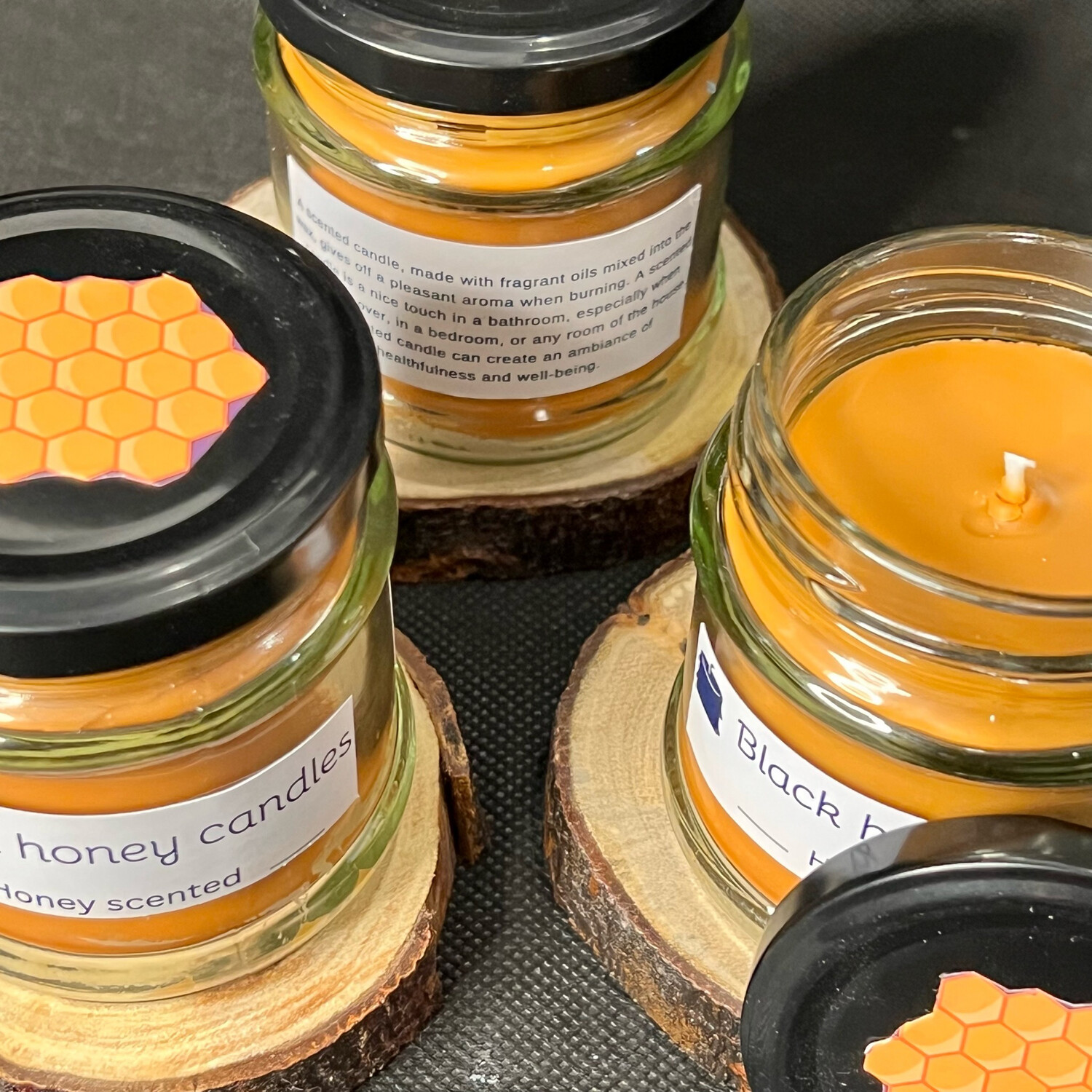 Honey Scented Soy-bees Wax Candle