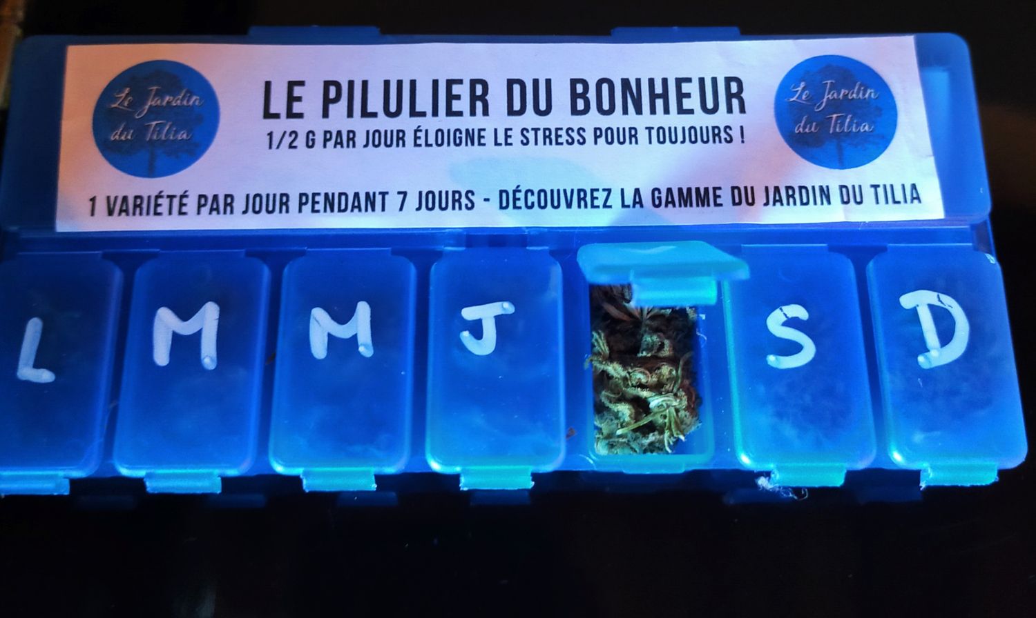 Pilulier du bonheur, découverte 7 variétés