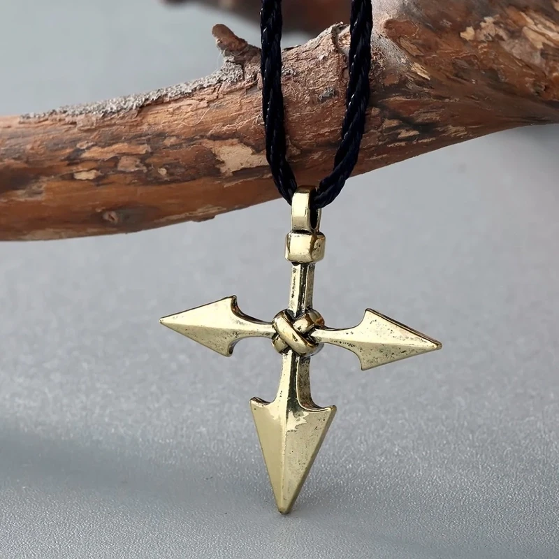 Vintage Asatru Knot Charm Pendant