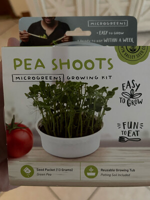 Mini Microgreens Kit - Pea Shoots