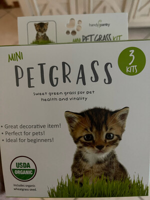 Mini Pet Grass Kit - 3pk