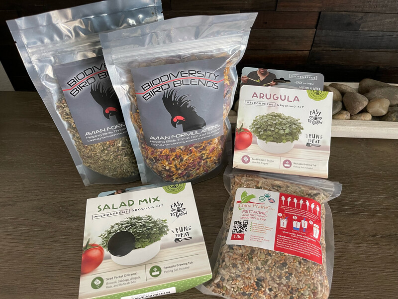 Biodiversity Psittacine Bundle Box Refill Level 1: &quot;Sprout&quot;