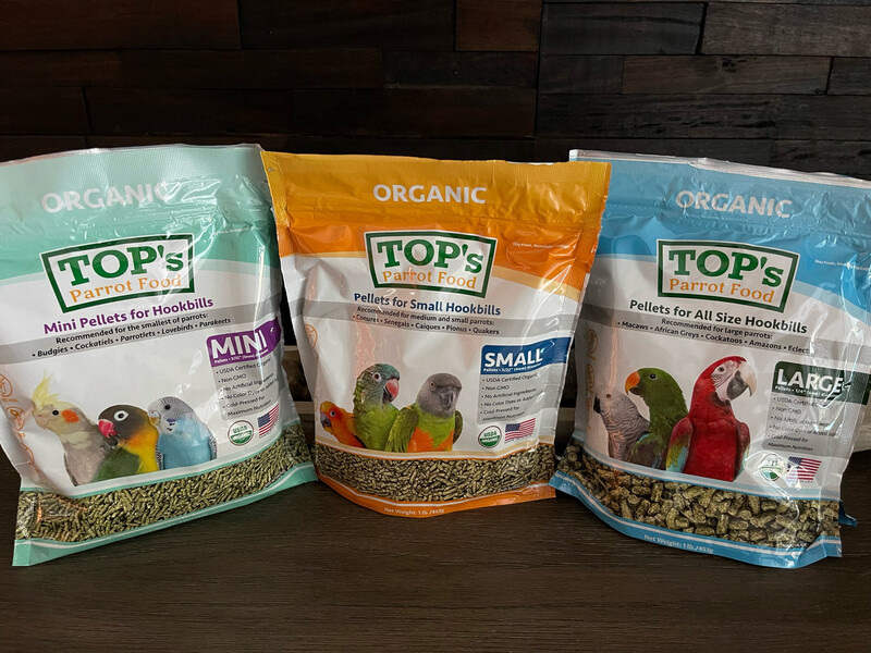 TOP’s Mini Pellets for Hookbills 1lb