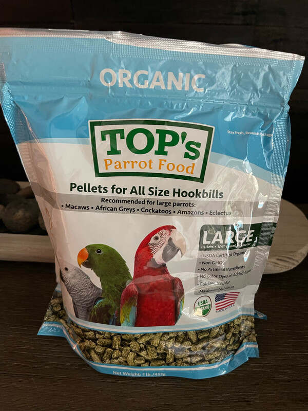 TOP’s Large Pellet 1lbs for All Size Hookbills