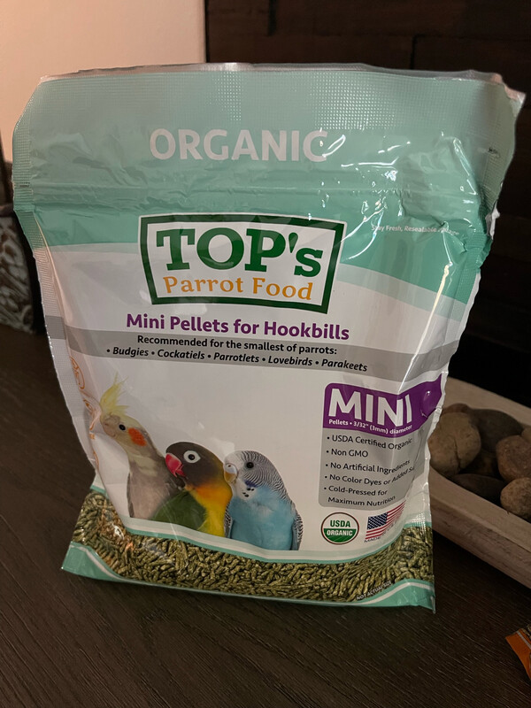 TOP’s Mini Pellets for Hookbills 1lb