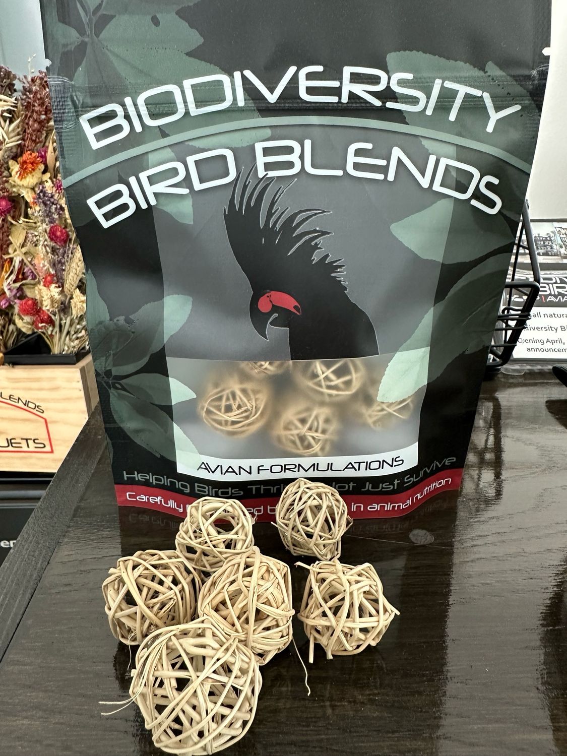 Twig Balls 3cm 6-pack