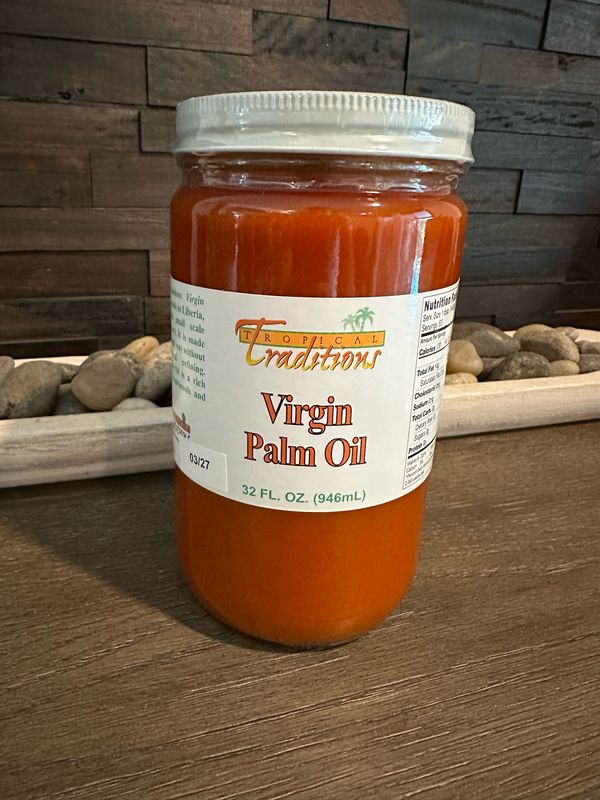 Sustainably Sourced Red Palm Oil 32oz