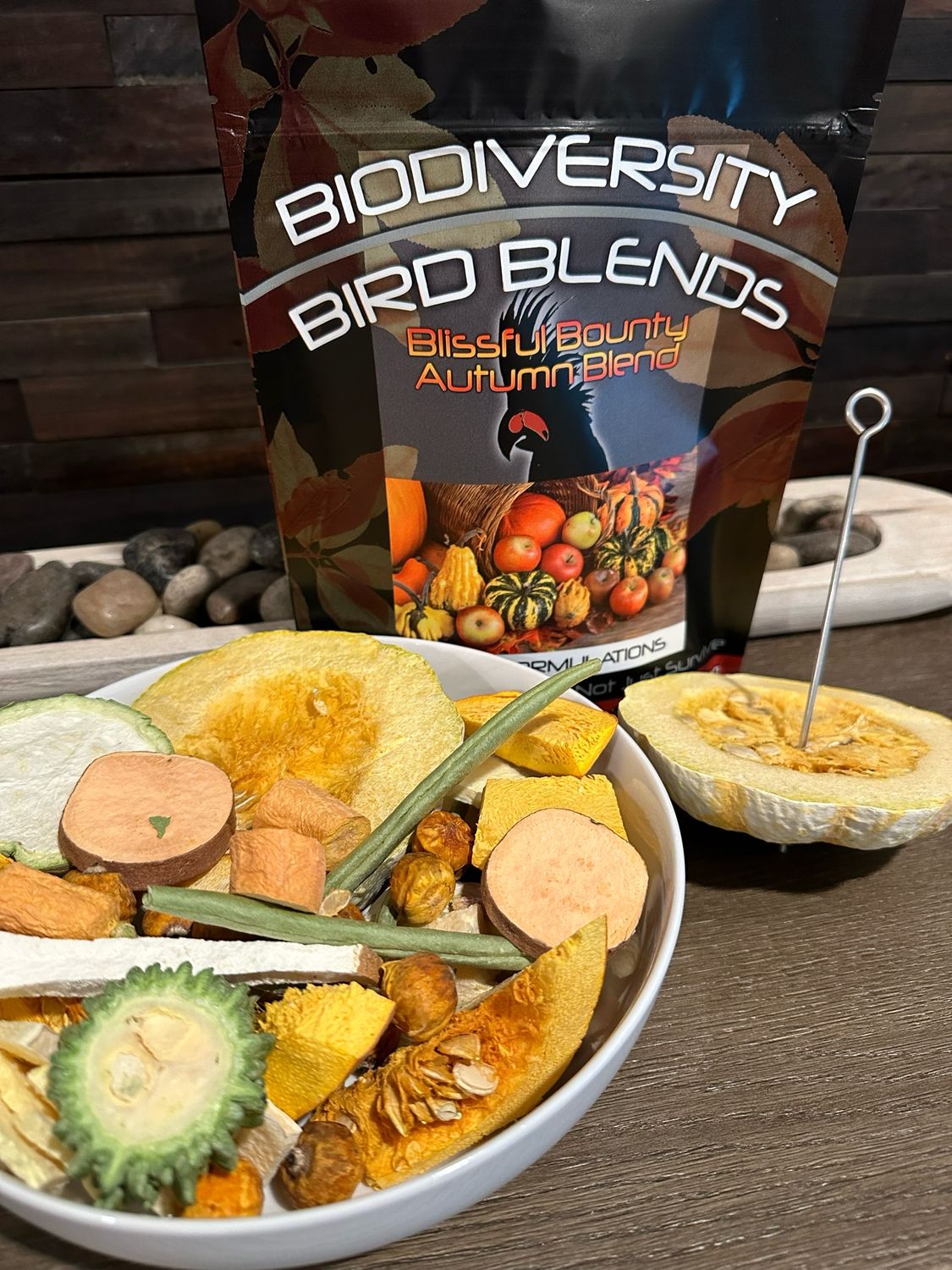 Biodiversity Bird Blissful Bounty Autumn Blend - Triple Pumpkin Power!