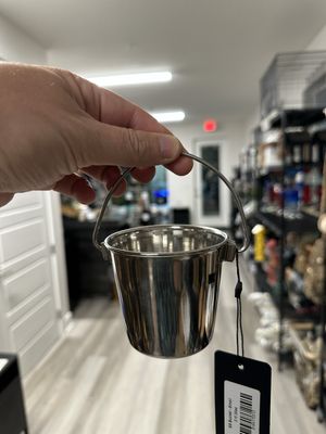 Stainless Steel Foraging Bucket Medium