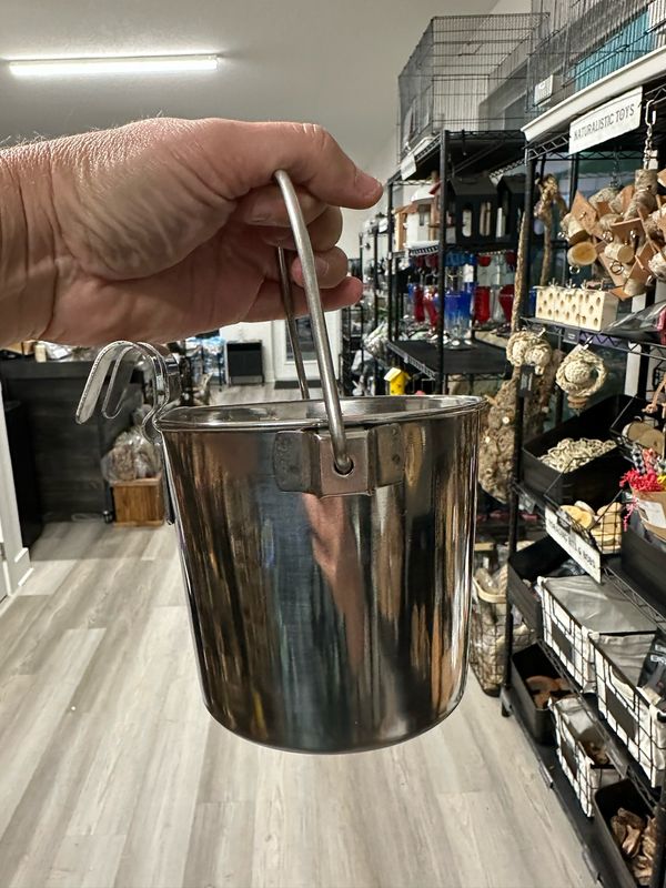 Stainless Steel Foraging Bucket Small