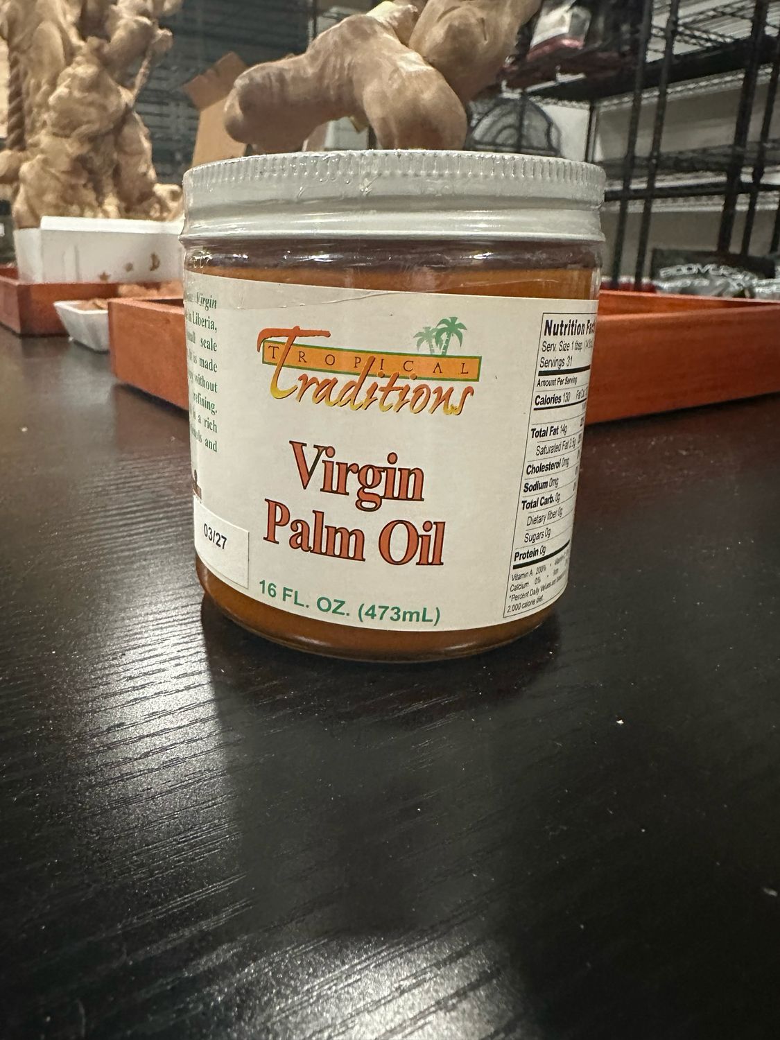 Sustainably Sourced Red Palm Oil 16oz