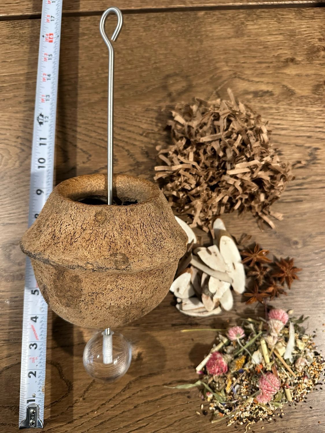 Monkeypod Foraging Pack (12” Heavy Duty Skewer For Any Size Bird)