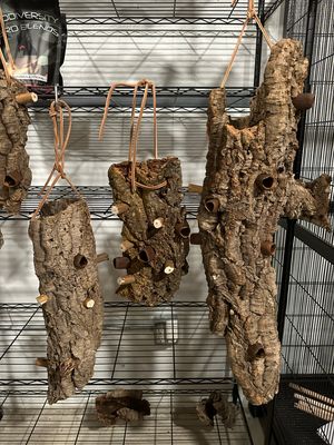 ENRICHMENT: CORKBARK CREATIONS &amp; SWAY PERCHES