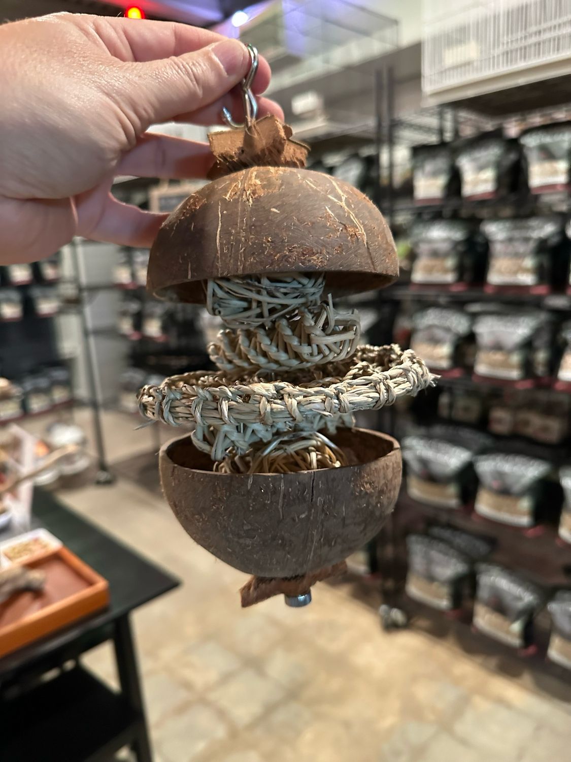 Coconut Waffle Forager (on SS skewer)