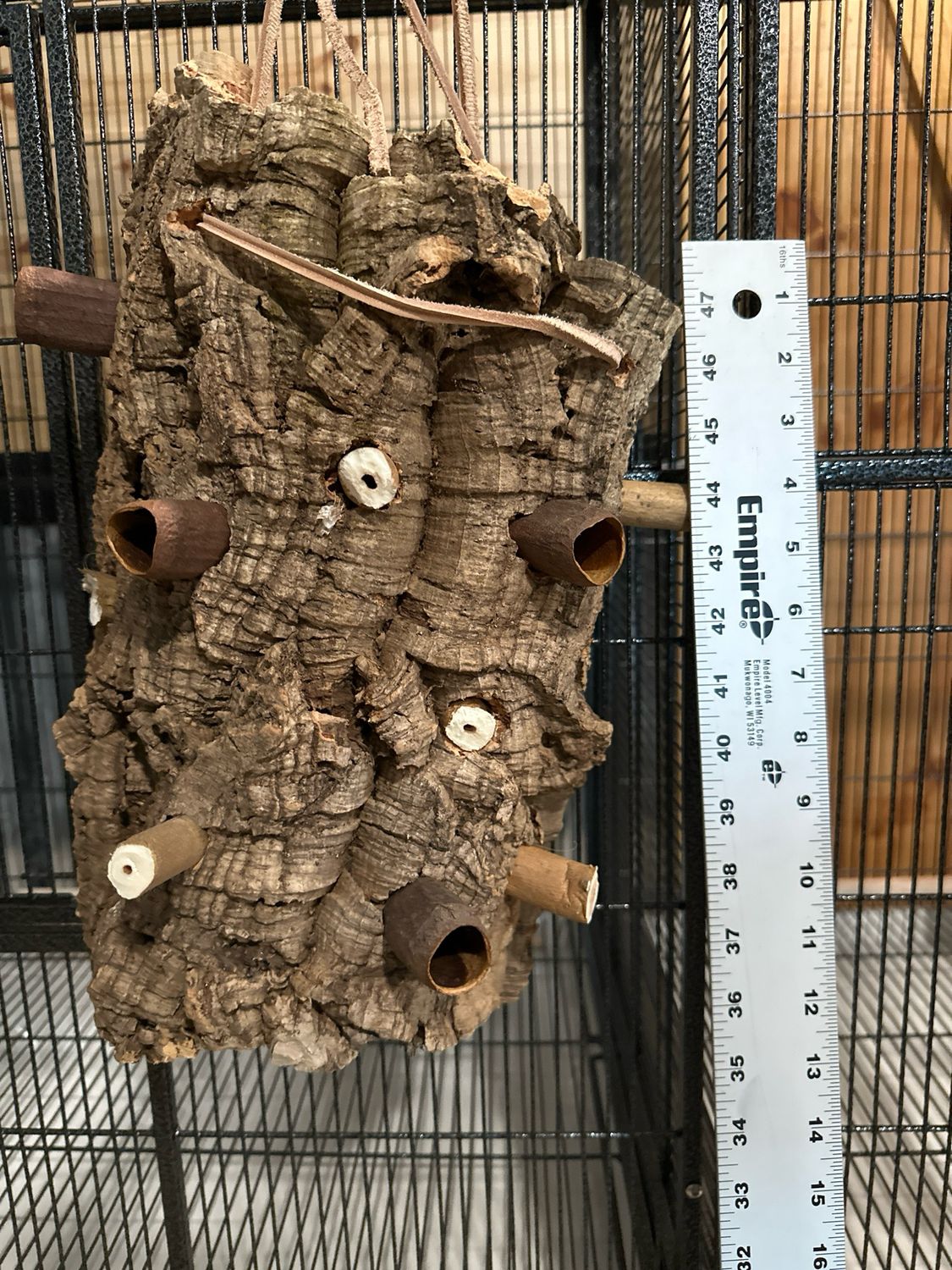 Chunky Corkwood Climbing Wall (Large)