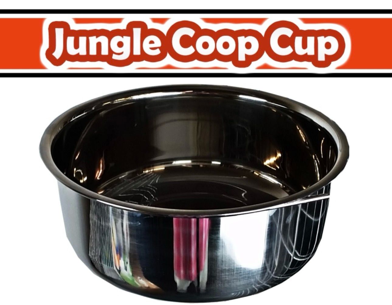 30oz Bolt-on Stainless Steel Coop Cup