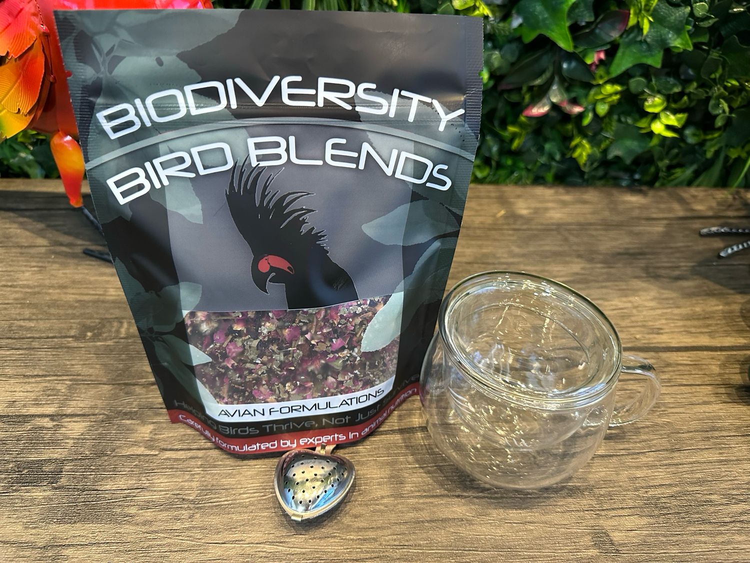 Biodiversity I ❤️ BIRDS Tea-n-Topper Bundle