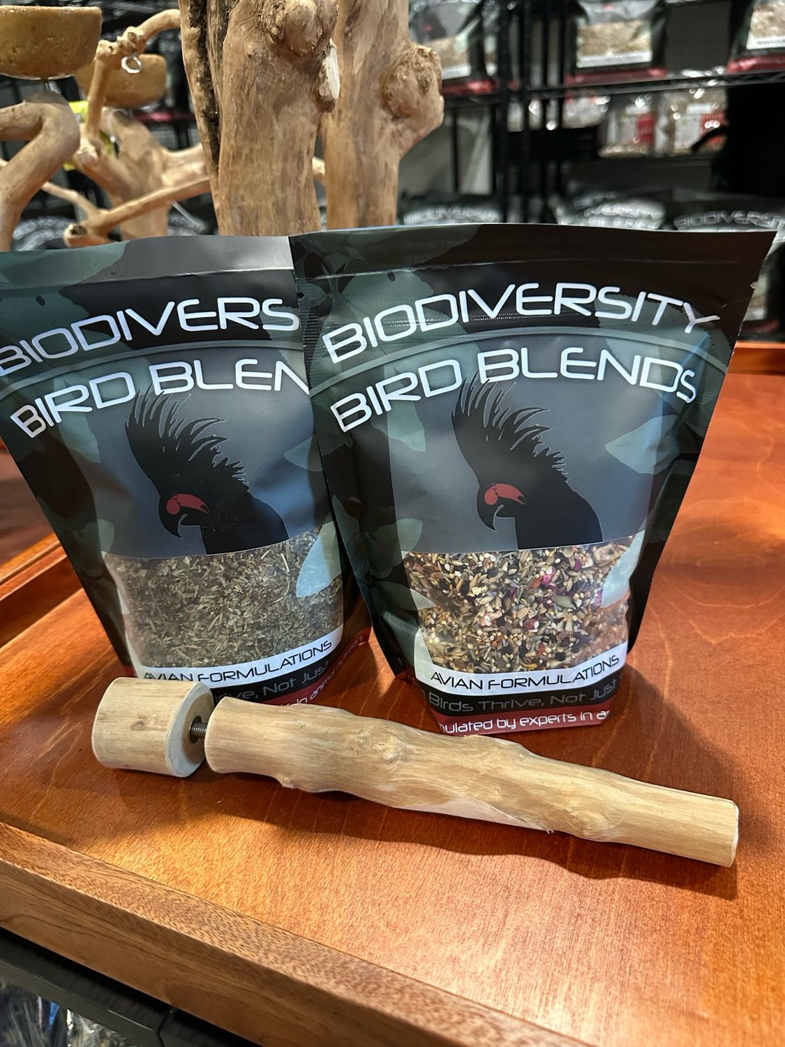 Small Bird Sampler w/ Java Perch