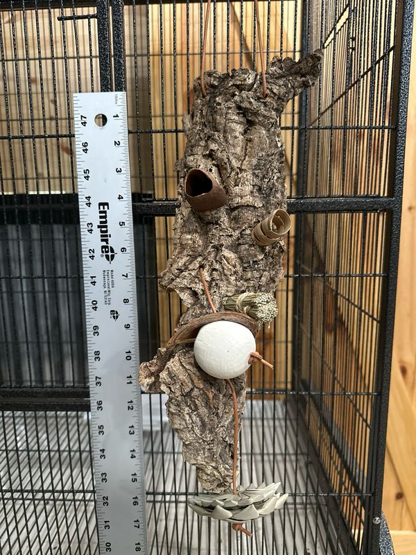 Chunky Corkwood Climbing Wall (Small)